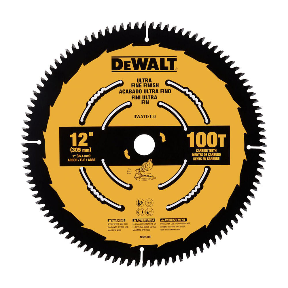 Disco de sierra circular 12"" 100d Dewalt
