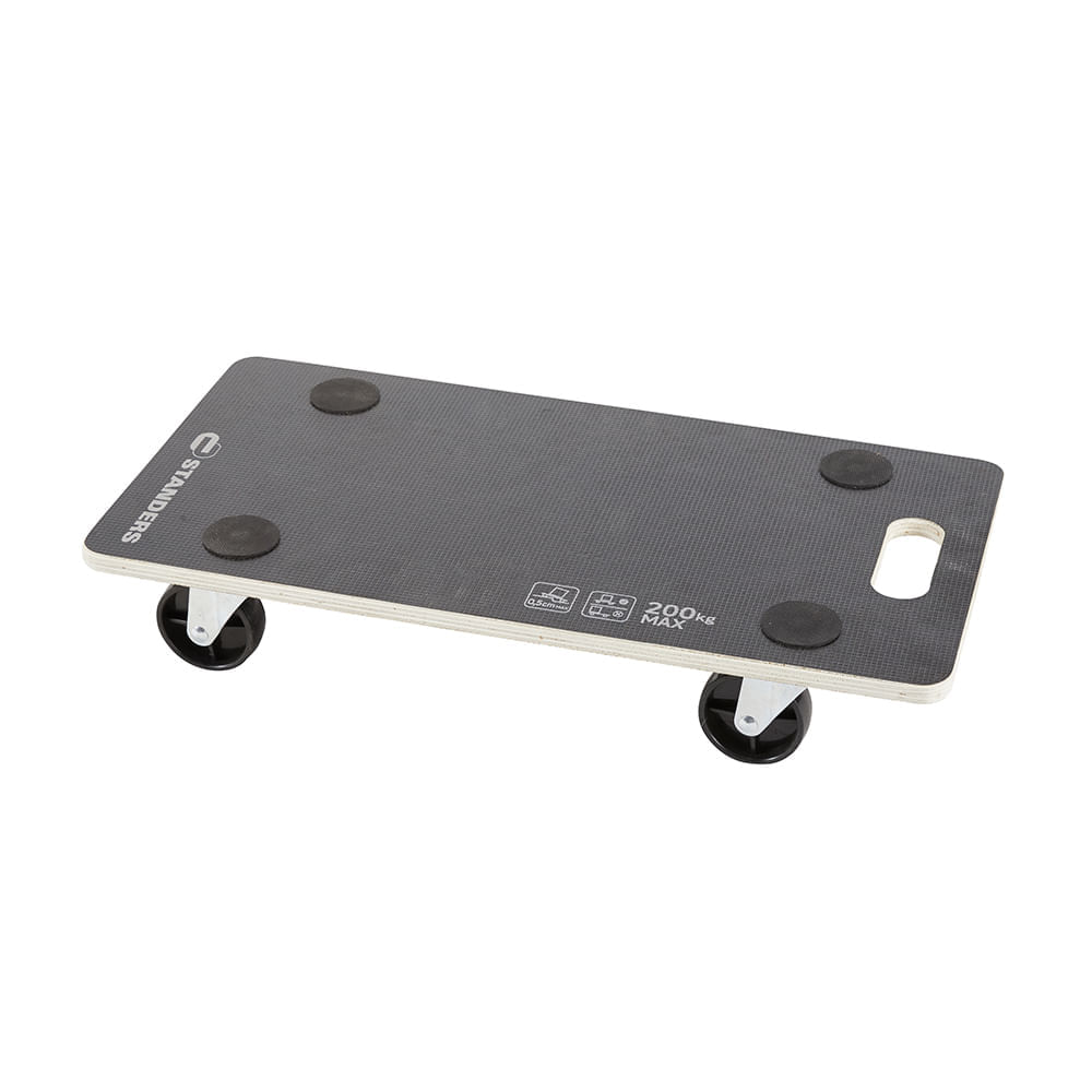 Base giratoria c/ruedas Plywood-200kg
