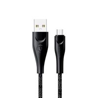 Cable U-41 Tejido Micro 2mt  Negro