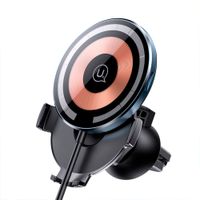 Cargador Usams US-CD164 Inalámbrico para Auto Transparente