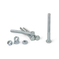 Perno hexagonal + Tuerca CG2 5/16x3"" x 4 unidades