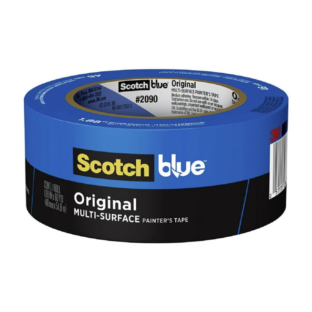 Cinta Masking Tape Azul 50mm x 54,8m Scotchblue 3M