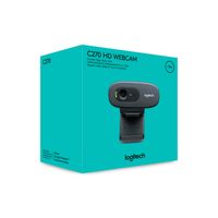 Camara Webcam Logitech C270 Hd 720P Black