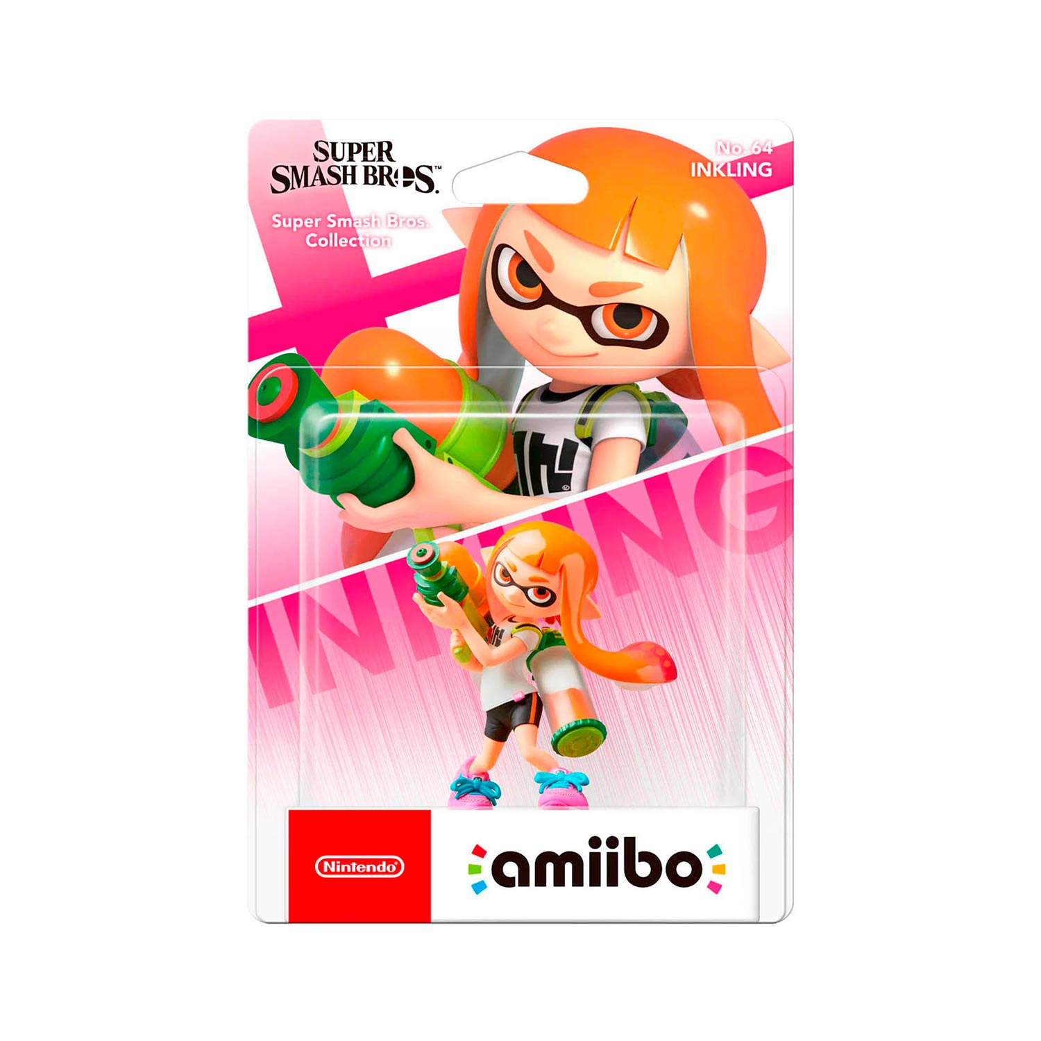 Amiibo Series Super Smash Bros Nintendo Swich Inkling Girl