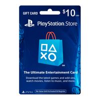 Tarjeta Gift Card PlayStation Network PSN 10$ (Tarjeta Fisica)
