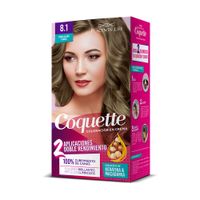 Coquette Tinte 8.1 Rubio Claro Ceniza Kit 2 aplicaciones