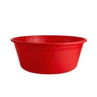 Tazón grande rojo
