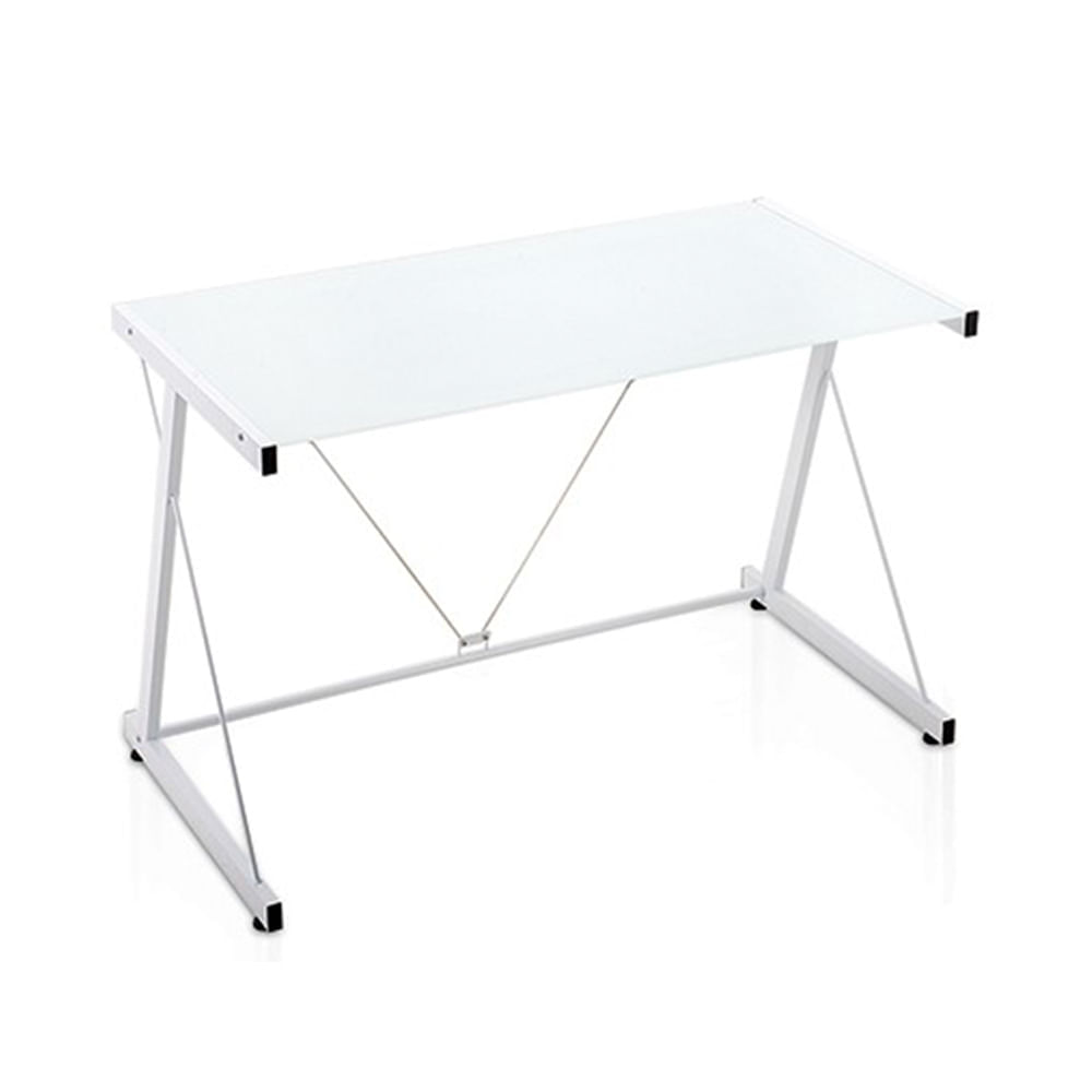 Escritorio de vidrio Berlín 2 Blanco