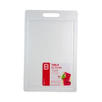 Tabla de picar 430x280x6mm Blanco