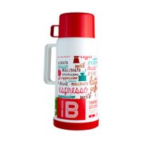 Termo Design 1 litro Latte Rojo