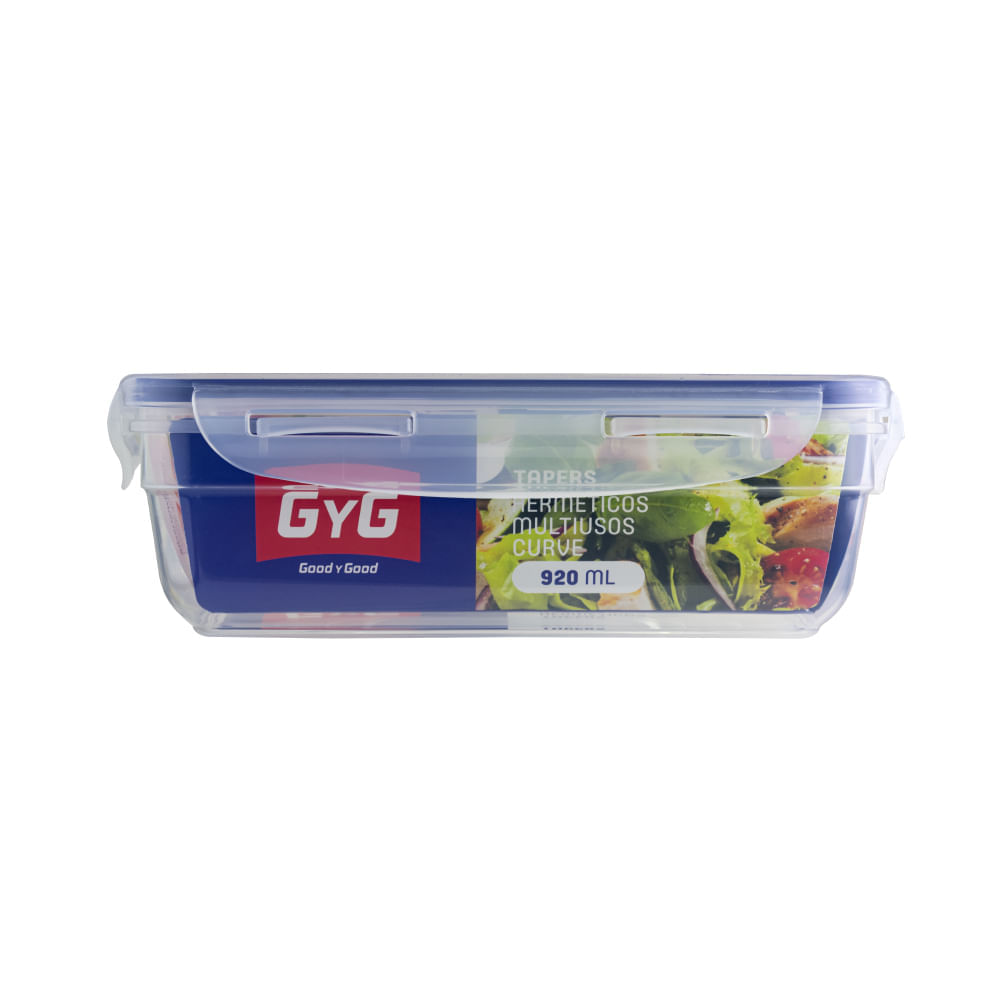 Taper Curve rectangular 920ml