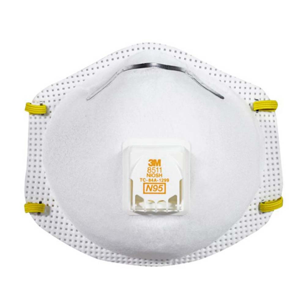Respirador 3M valvula 8511 N95 x 5 unidades