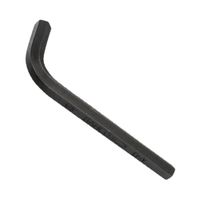 Llave hexagonal pavonada 3/16""