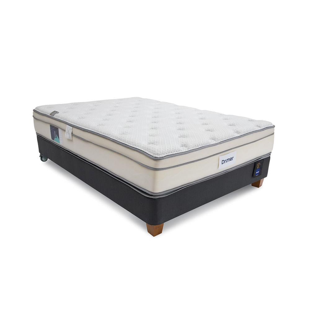 Cama Americana Pocket Dream 1.5 Plazas + Almohada