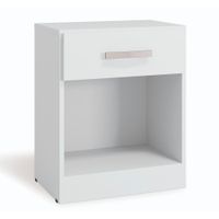 Velador Cali 1 cajón Blanco