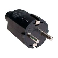 Clavija bipolar caucho termoplástico 16A 250V