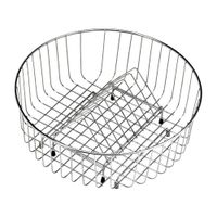 Cesta lavaplatos inox 380x320x145mm