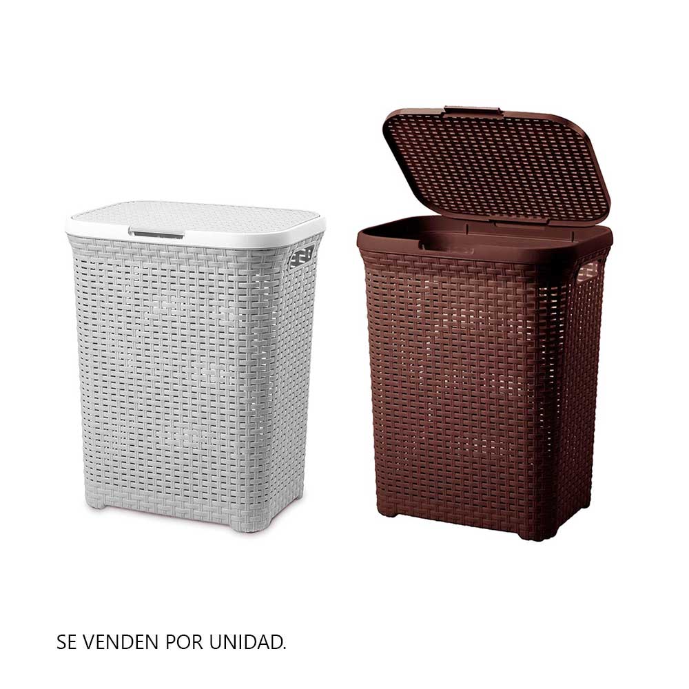Cesto modelo ratán grande