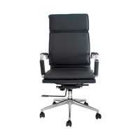 Silla De Escritorio Alemania Negro Alta Bonno