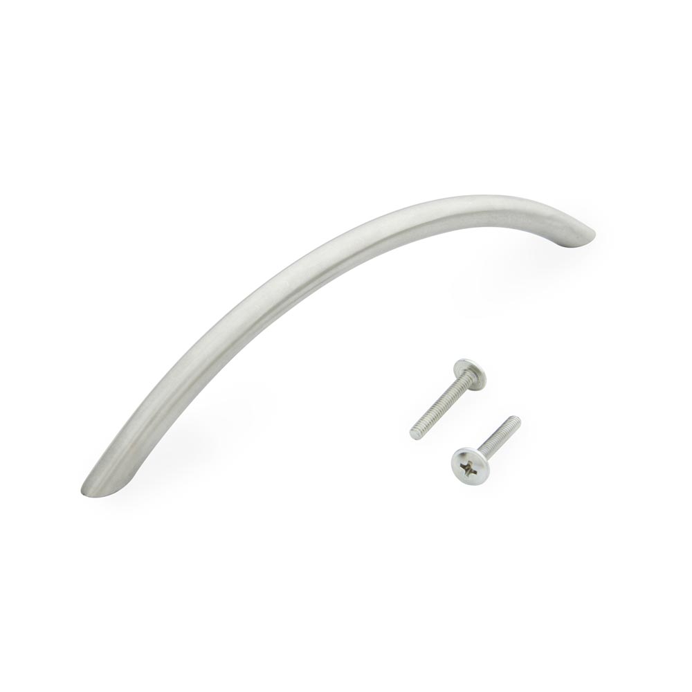 Tirador Curvo Acero Inoxidable 160mm