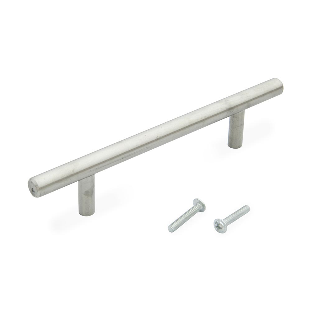 Tirador Recto Pesado Acero Inoxidable 96mm