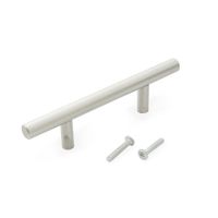 Tirador Recto Liviano Acero Inoxidable 64mm