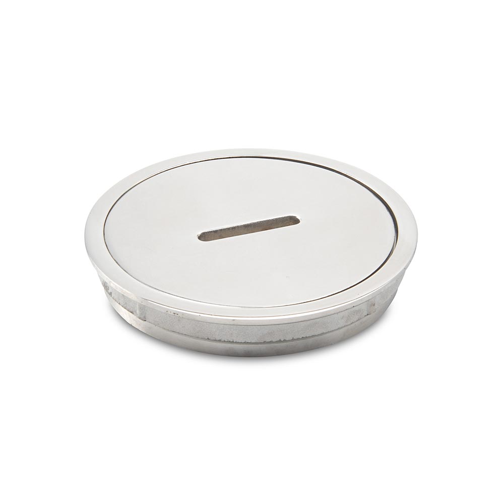 Registro redondo acero inoxidable 4""