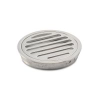Sumidero Pesado Acero Inoxidable 4""