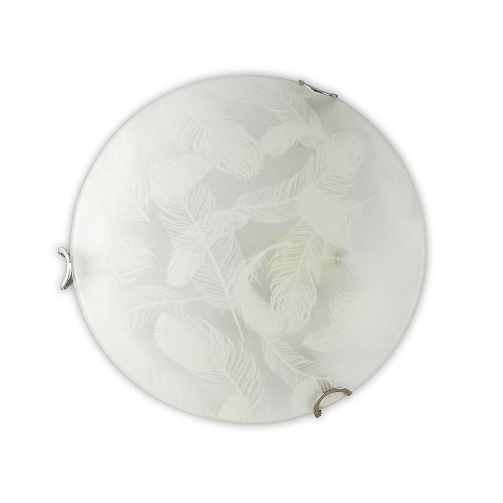Plafón Plumas Neo 25 cm 1 Luz