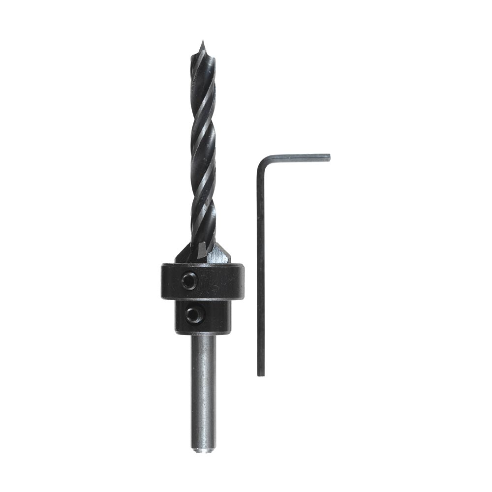 Juego de brocas en espiral para madera 4mm x3u