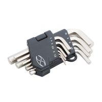 Juego de llaves Allen milimétricas x10 piezas