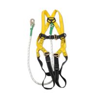 Arnés 1D con cabo nylon 5/8""x1.80 metros