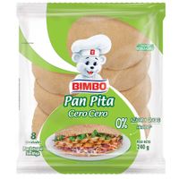 Pan Pita BIMBO Cero Cero Bolsa 240g
