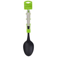 Cuchara Llana Nylon FACUSA Mango Blanco Blister 1un