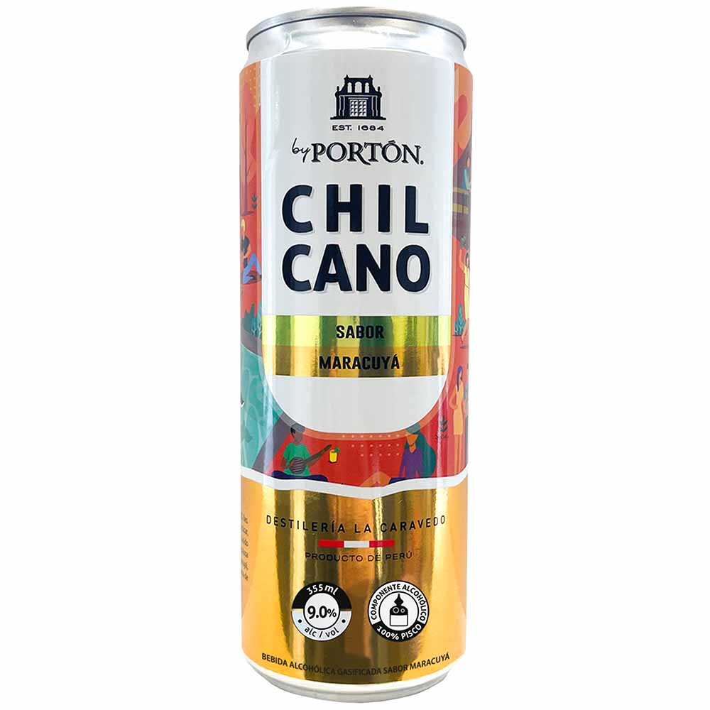 Chilcano de Maracuyá PORTÓN Lata 355ml