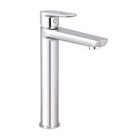 Mezcladora para Lavatorio Monocomando al Mueble Trebol Tempra Alta Plata Cromado