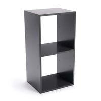 Estantería Modular Orange 2 Cubos Gris