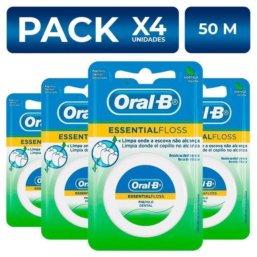 Hilo Dental Oral B Essential Floss 50m PackX4