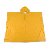 Poncho con capucha plástico