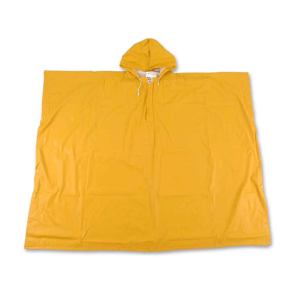 Poncho con capucha plástico