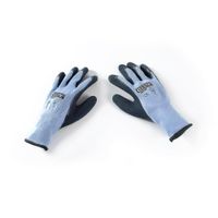 Guante de Poliéster y Algodón con látex arenado T: Medium