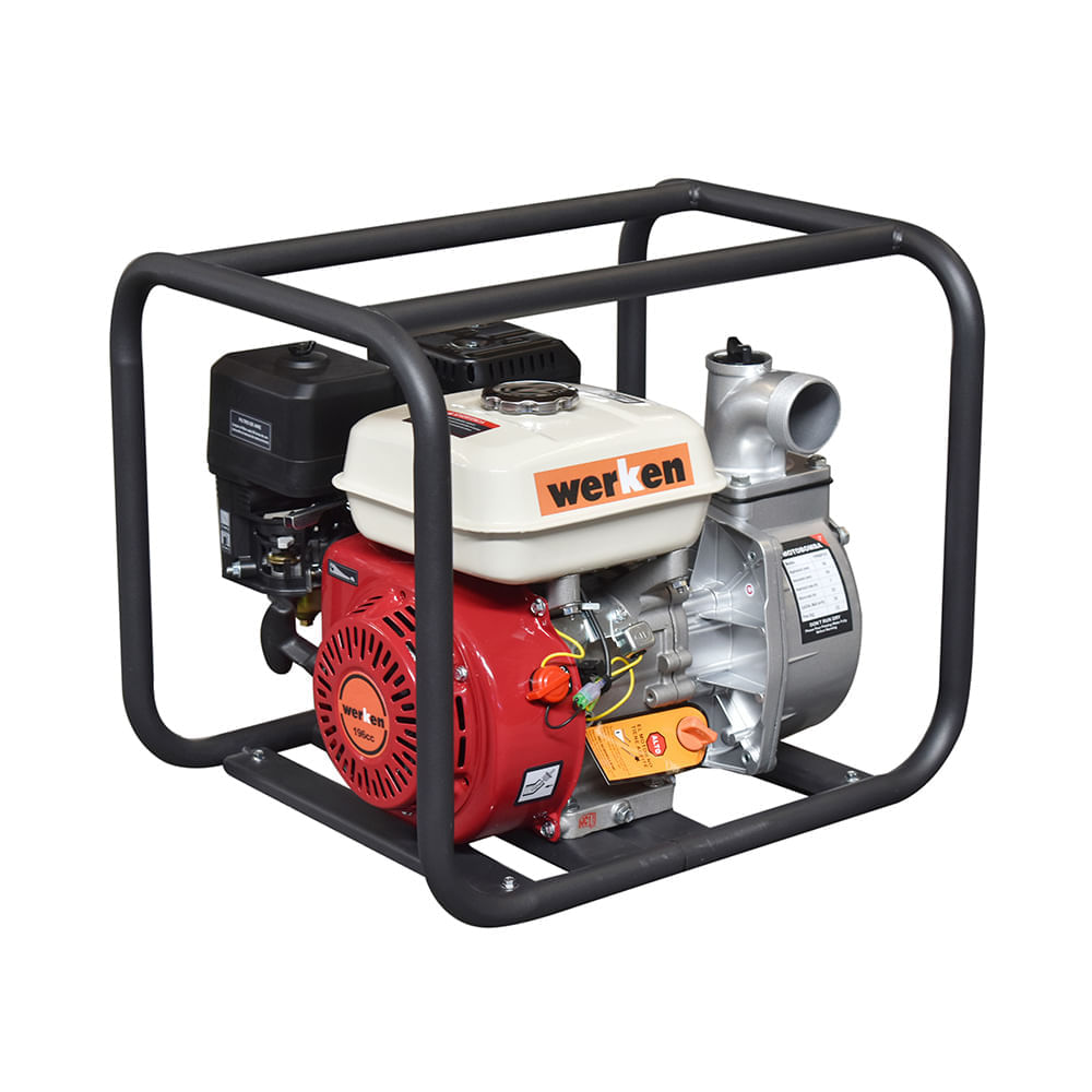 Motobomba Werken 3.61L a Gasolina WB20 2"" 6.5 HP