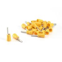 Terminal Aislado U 12/10AWG Amarillo 2.6mm x25 unidades