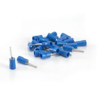 Terminal Aislado U 16/14AWG Azul 1.9mm x25 unidades