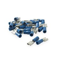Terminal aislado hembra 7.6mm 16-14AWG x 25 unid
