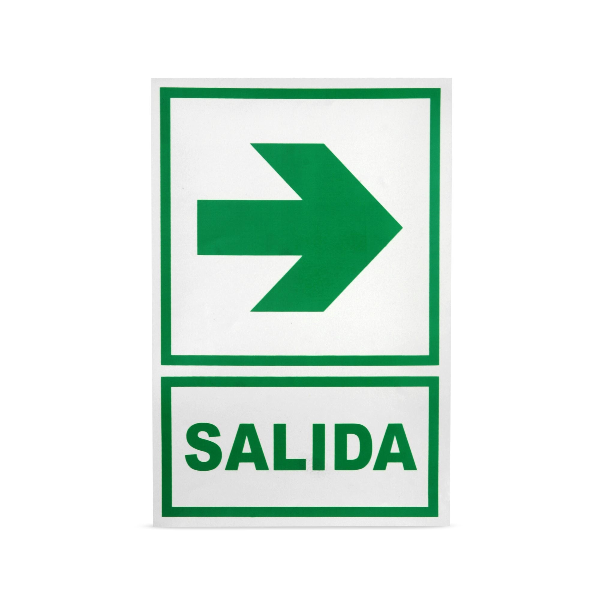 Señal Fotoluminiscente Salida Derecha