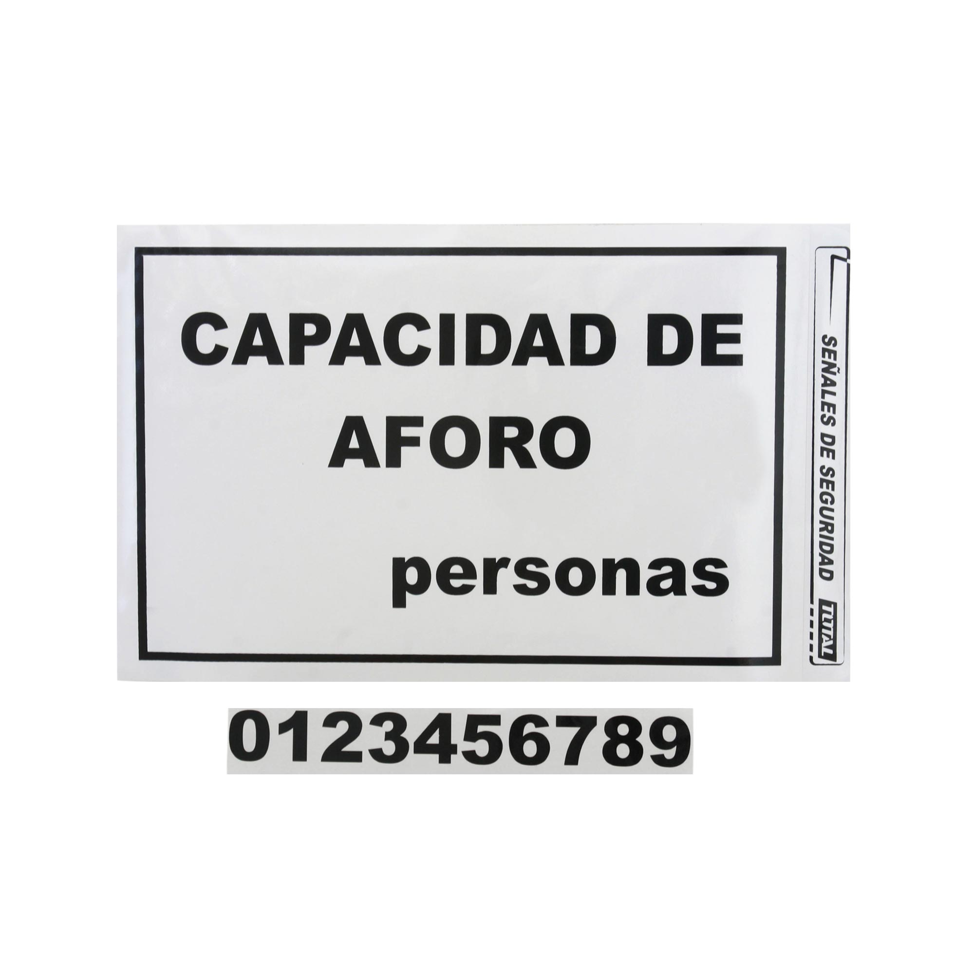 Señal Aforo