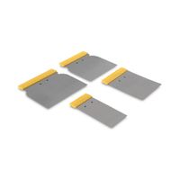 Juego de cuñas mango plástico x4 piezas