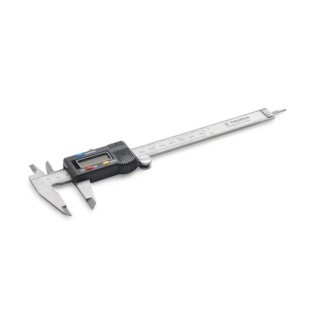 Calibrador digital milimétrico y pulgadas 6""