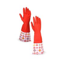 Guante de cocina diseño rojo